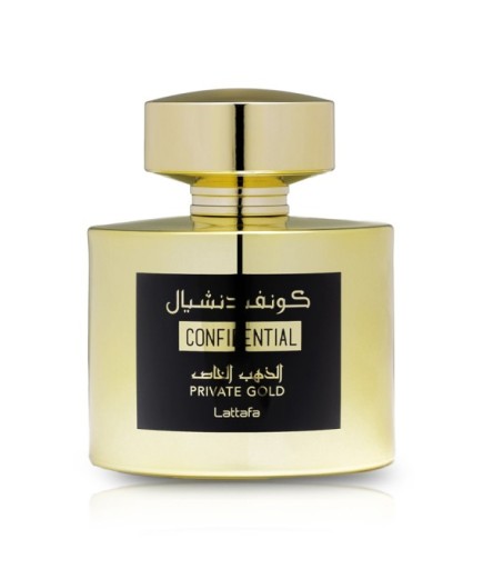 Lattafa Confidential Private Gold EDP 100 ml Unisex Parfüm
